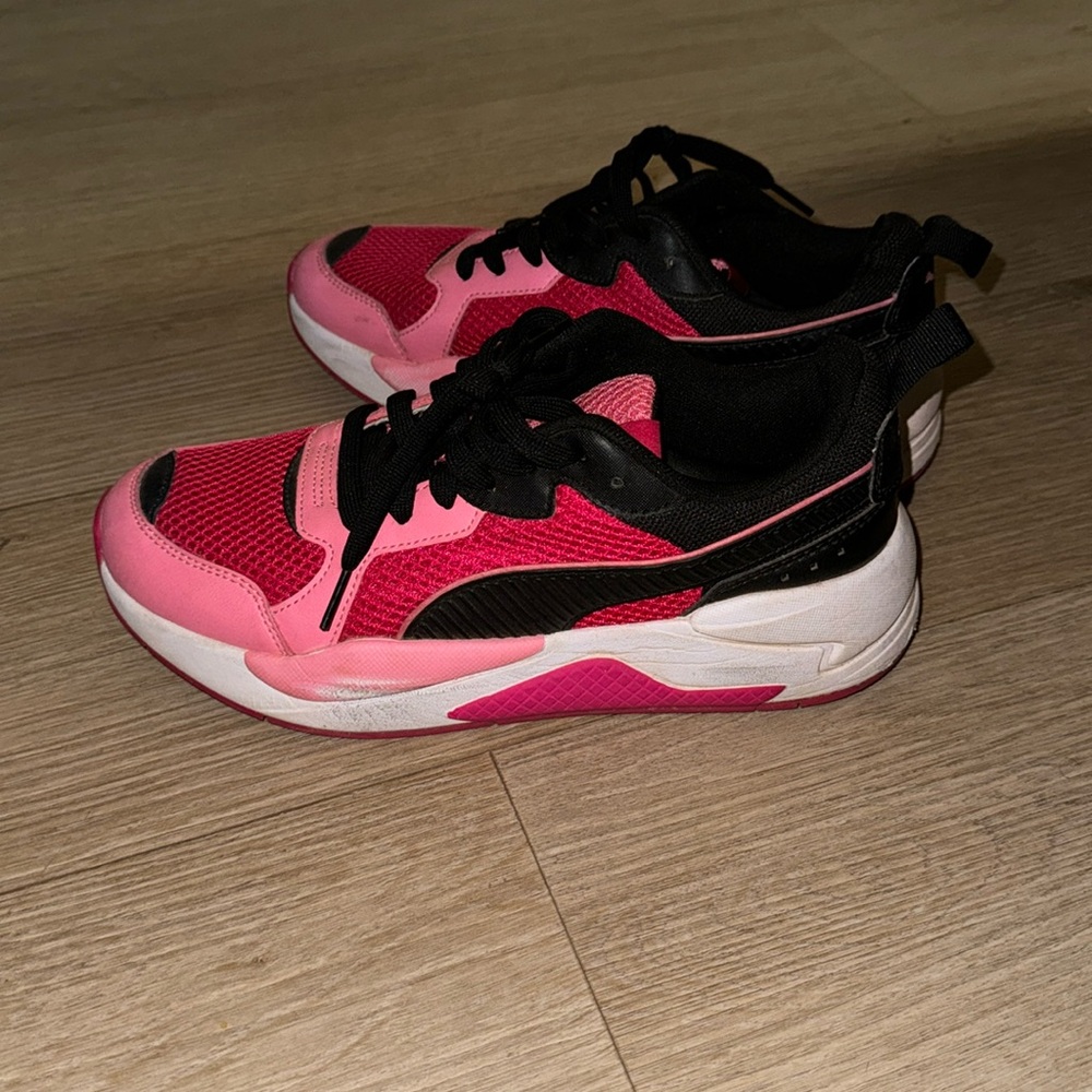 Puma pink sneakers